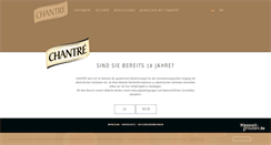 Desktop Screenshot of chantre.de