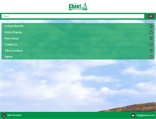 Tablet Screenshot of chantre.com